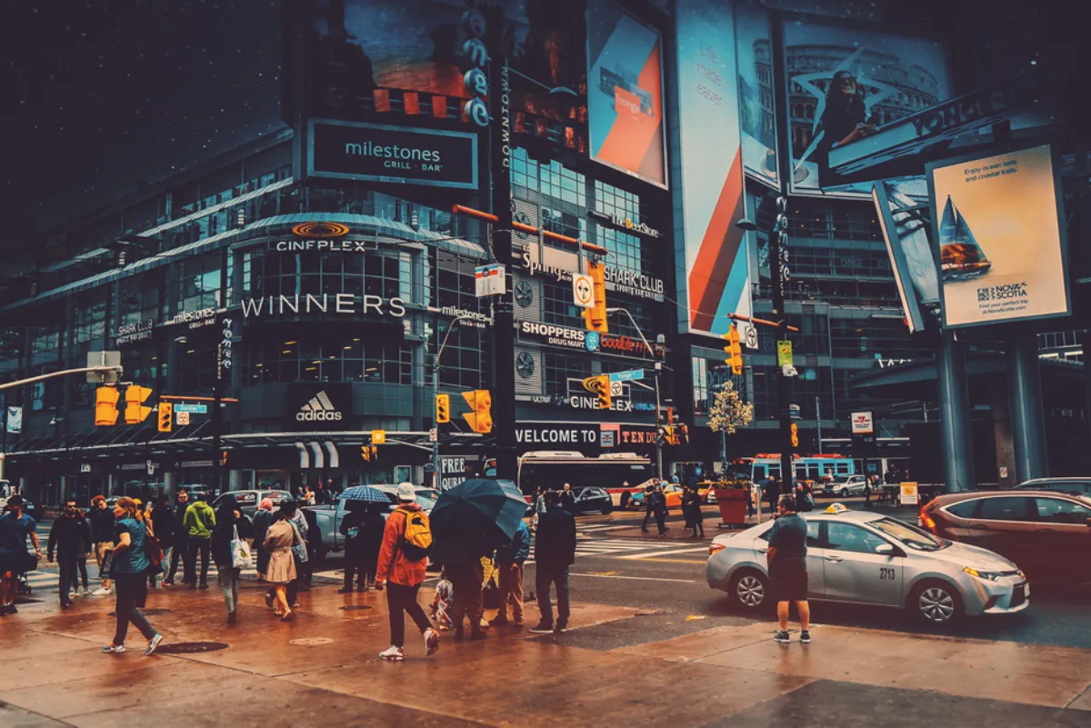 rainy cinema